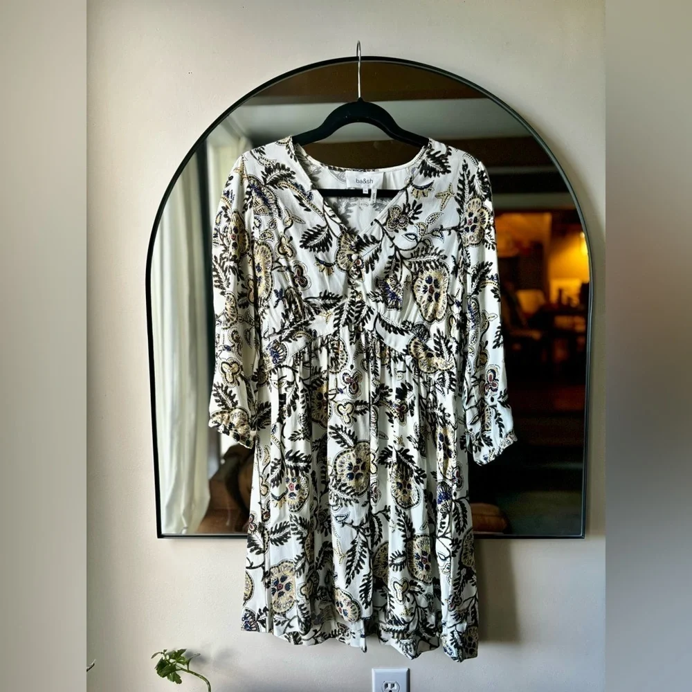 BA&SH | Volver boho short dress | size xs - Picture 6 of 12